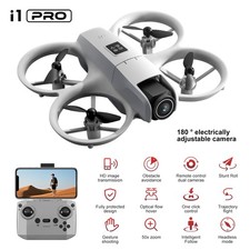 Mini RC Drone with HD Dual Cameras Obstacle Avoidance Quadcopter with 2 Battery