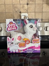 Zuru Pets Alive White PlushBOPPI the Booty Shakin' Llama Dance - New in Box