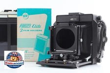  Near MINT Horseman 45FA 4x5 Large Format Film Camera, 2 Cut Holders From JAPAN