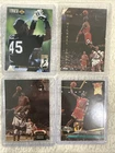Michael Jordan Lot of (4) Cards 1992 Ultra And Stadium Club 93 Rookie & Promo