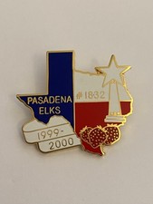Pasadena Elks 1832 1999-2000 Lapel Pin P128