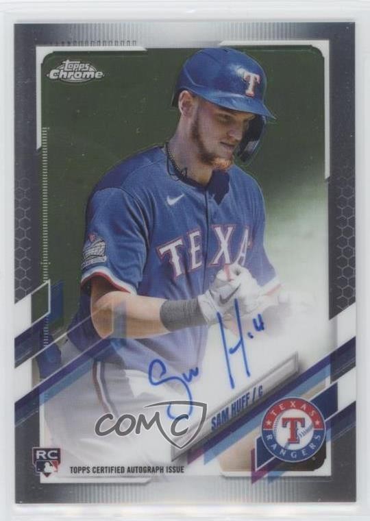 2021 Topps Chrome Rookie Auto Sam Huff #RA-SHU Auto 0b5f