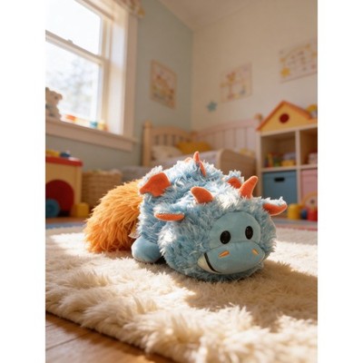Flip A Zoo Reversible Plush Blue Dragon to Purple Unicorn 12 Inch Stuffed Toy
