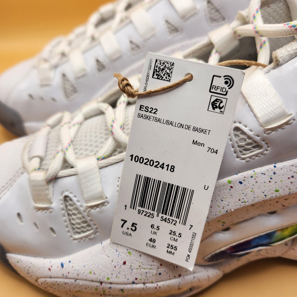 Reebok Panini x ES22 Shoes Mens Size 7.5 Color Blast Prizm  display picture 1