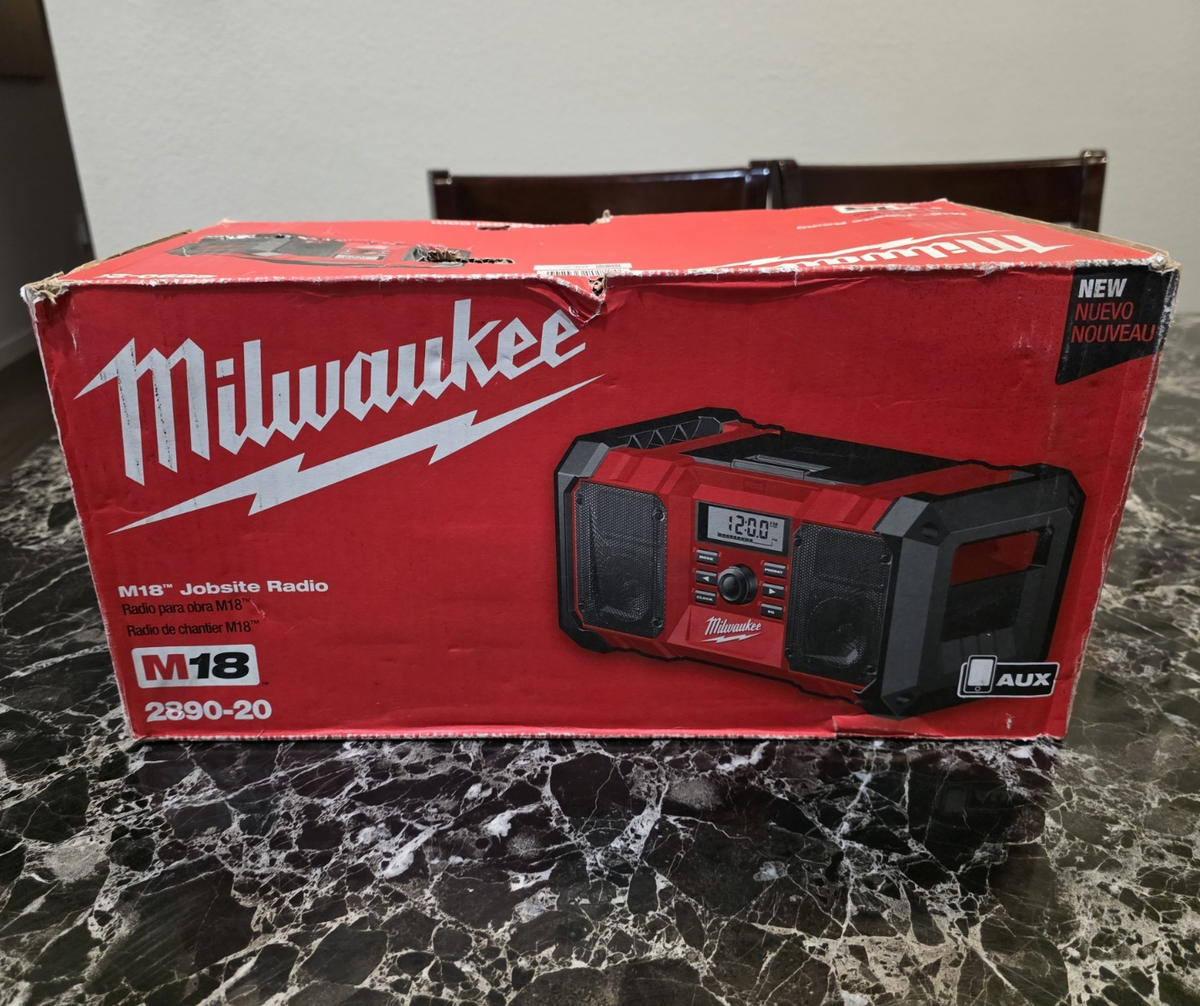 Milwaukee M18 18V Heavy-Duty Jobsite Radio - 289020 for sale