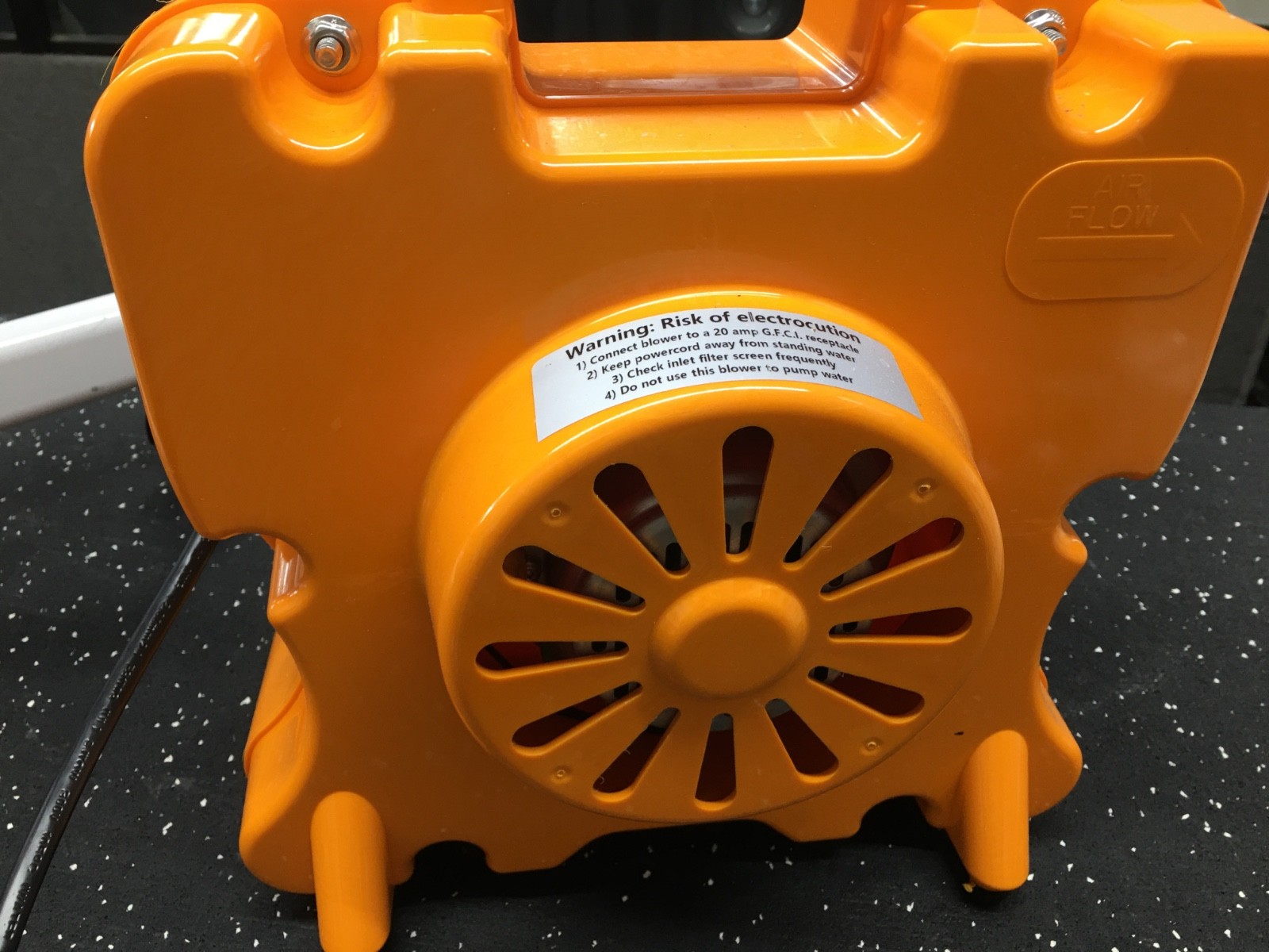 Air Supply Cyclone Pro 3HP Air Blower Pool Liner & Vinyl Liner Vacuum 1-4128100P
