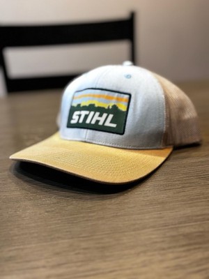 STIHL Outfitters Skyline Patch Meshback Trucker Hat Snapback Cap