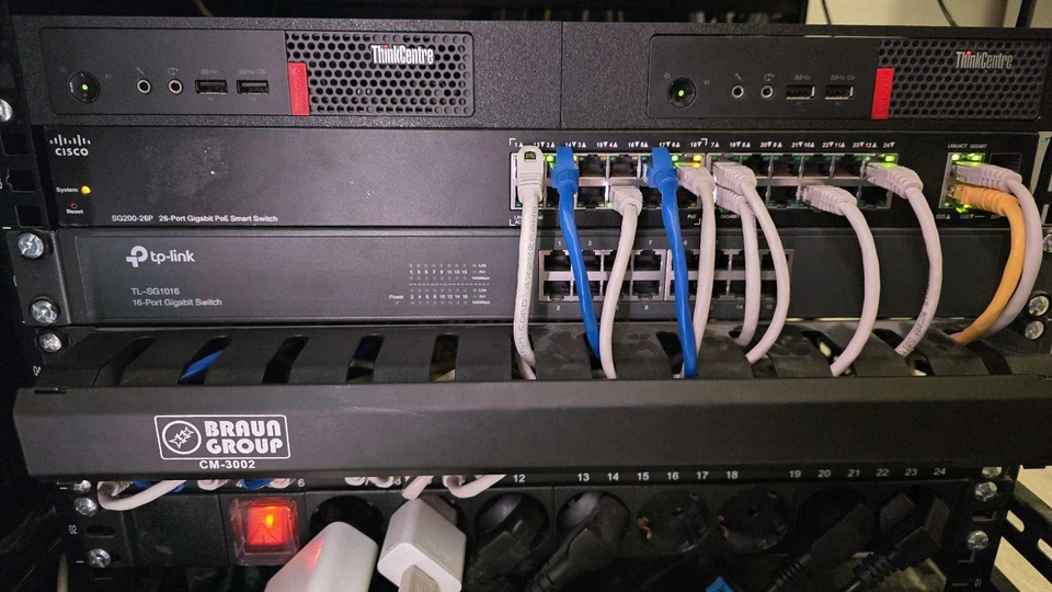19" Rack Mount for Lenovo ThinkCentre Tiny Series | M720Q, M715Q, M920Q, & more - Image 2 of 4
