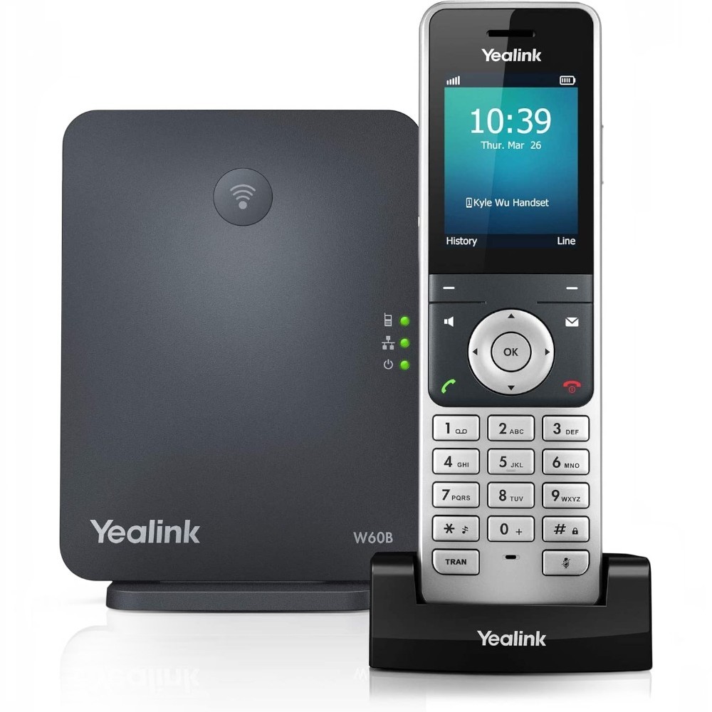 Yealink W60P IP DECT Bundle Package (Includes 1 x W56H Handset & 1 x W60B Base - Image 2