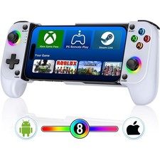 Fanxieast Wireless Mobile Gaming Controller with Hall Effect Joystick