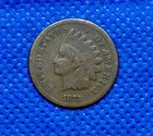 1873 Indian Head Cent Closed 3 Variety-Good #1002