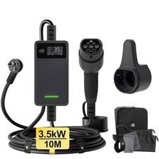 Type 2 EV Charger Portable 6-15A Electric Vehicle Car Charging 10M Cable AU Plug