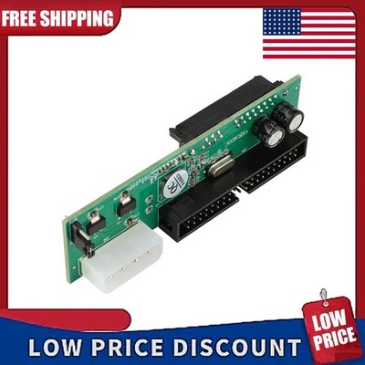 PATA to SATA Converter 2.5 3.5 Inch Serial ATA Adapter Green Geartronics