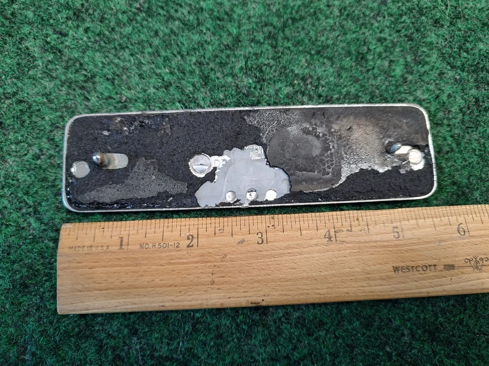 1994-2001 MAZDA B2300 ХРОМИРОВАННАЯ БОКОВАЯ ЭМБЛЕМА КРЫЛА ЛОГОТИП ЗНАЧОК СИМВОЛ Б/У OEM 5S1 - Изображение 4 из 4