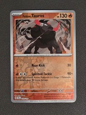 Pokemon TCG Paldean Tauros Scarlet & Violet Series - Surging Sparks #18 Reverse