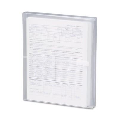 Smead Poly Envelope, 1-1/4'' Expansion, Hook-and-Loop Closure, Side Load, Letter