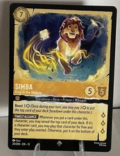 Disney Lorcana Simba - King in the Making 20/204 Whispers in the Well Regular