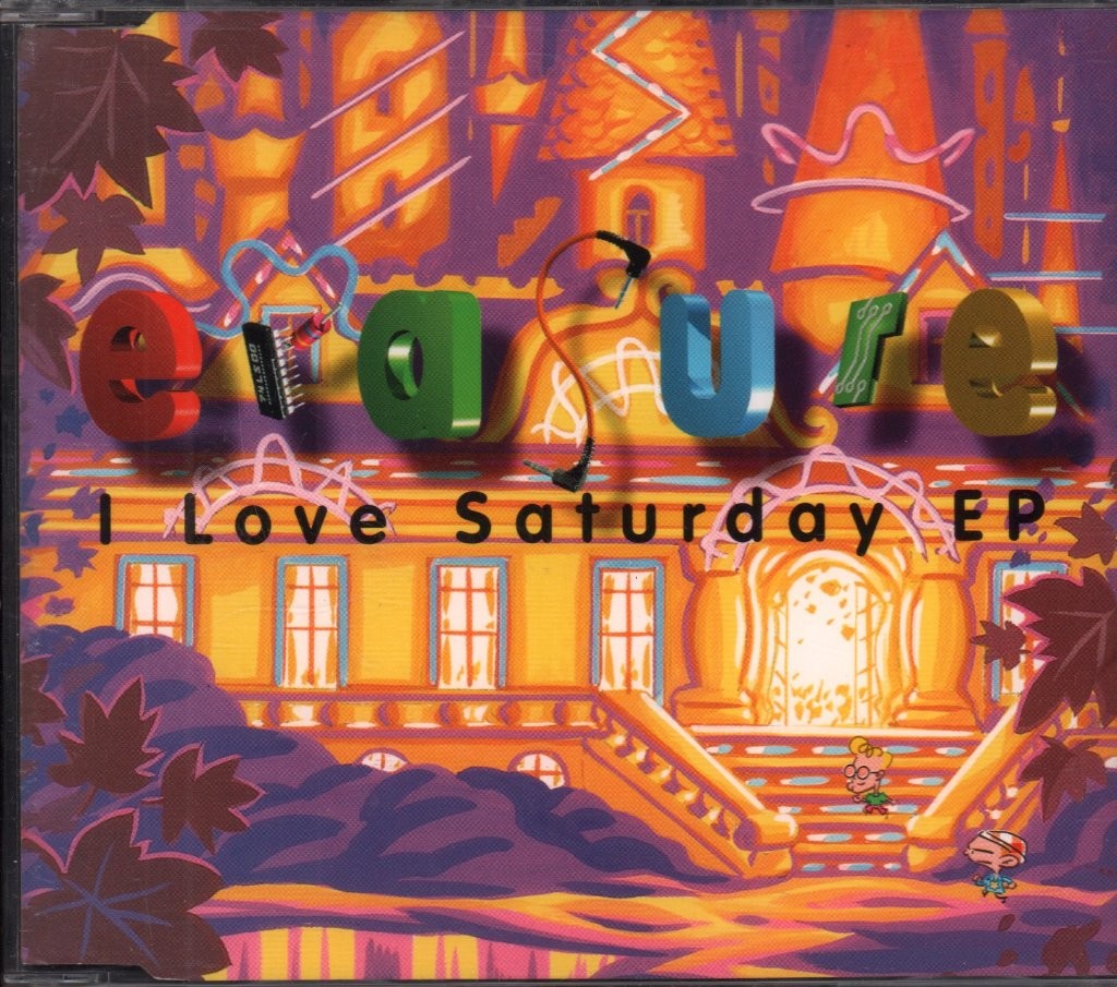 Erasure I Love Saturday CD UK Mute 1994 part 1 CD EPCDMUTE166