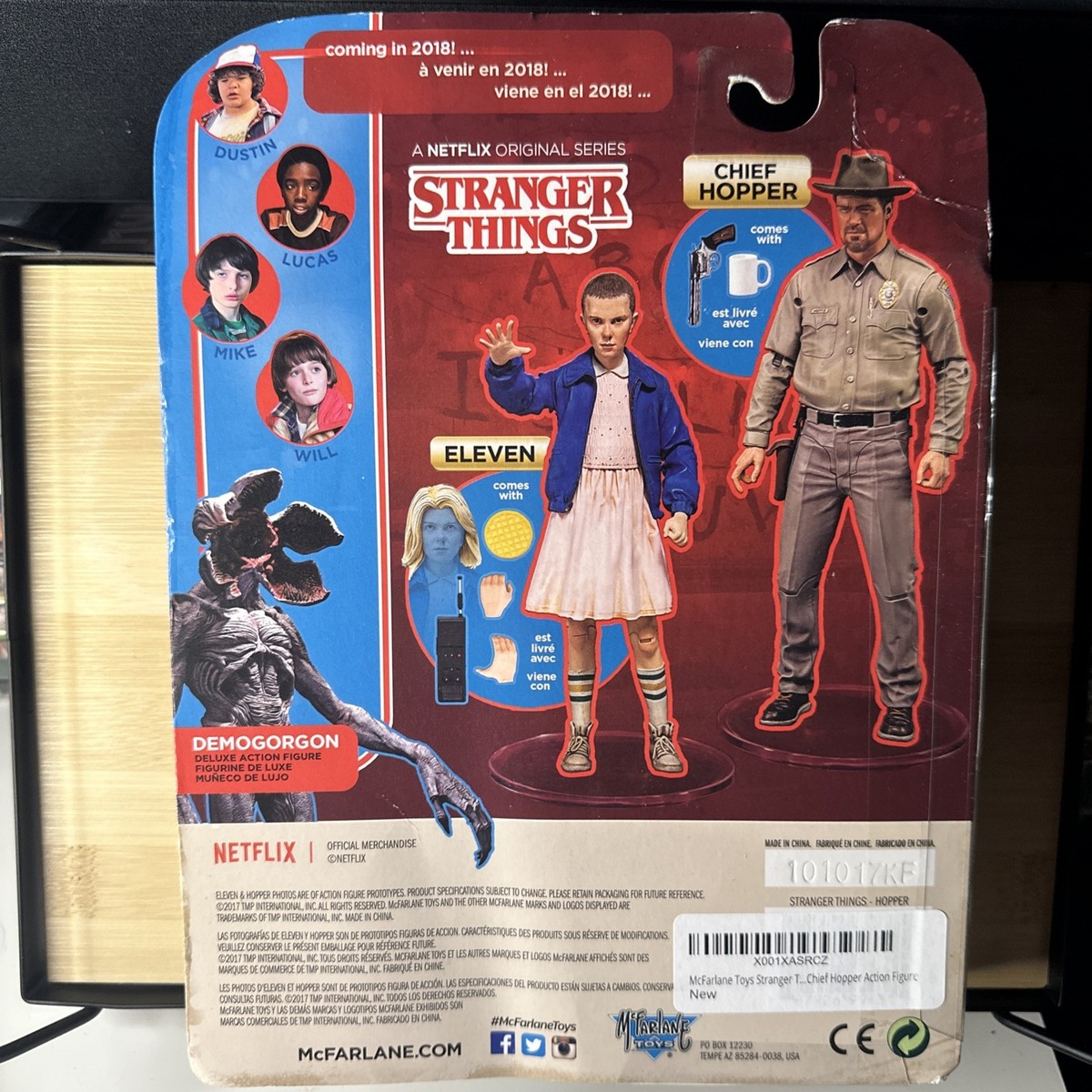 ストレンジャー・シングス CHIEF HOPPER！Netflix フィギュア McFarlane Toys Stranger Things Chief Hopper Action Figure