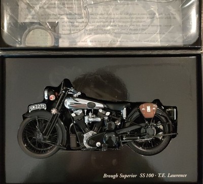特価 MINICHAMPS 1/12 ブラフ シューペリア SS100 ロレンス MINICHAMPS 1/12 Brough Superior SS100 TE Lawrence 1932 Diecast
