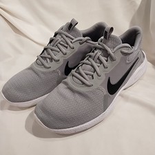 Nike Flex Experience Run 9 Running Shoe Light Grey w/ Black Swoosh Men\'s Size 14 71DuN7QmRUL.  main image 4