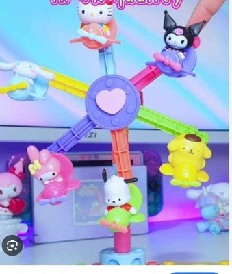 2025 set of 6 Jollibee Kiddie Meal  Sanrio Wonder Wheels My Melody Hello Kitty
