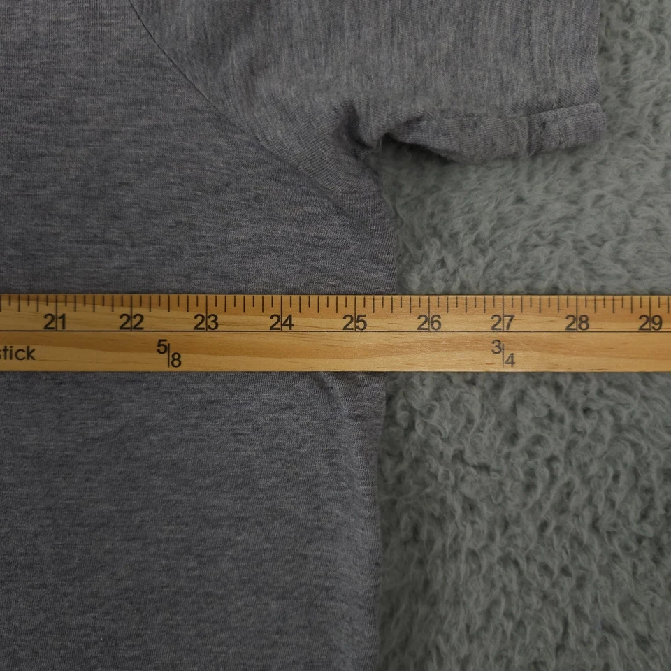 Camisa Travis Mathew Para Hombres XXL 2XL Gris Azul Suave Vela Golf Cuello Redondo Camiseta Foto 4 de 4