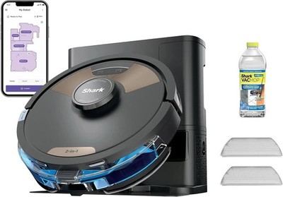 Shark Matrix Plus 2-in-1 Robot Vacuum & Sonic Mop, Home Mapping, HEPA Bagless Se