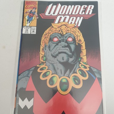 Wonder Man #12 Marvel Comics 1991 Rare 1st print  Nm With Free P&P  of Avengers