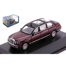 BENTLEY STATE LIMOUSINE HM THE QUEEN BURGUNDY 1:76 Oxford Road Cars -F- New
