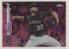 2020 Topps Chrome Update Target Pink Wave Refractor Jesus Tinoco #U-31 0b3