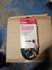 Master Forge 3/8" PVC/Zinc 1-lb to 20-lb LP Propane Hose & Adapter Conversion