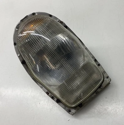 Mercedes W111 W108 W109 W112 Front Scheinwefer EURO Bosch Rund Rahmen Glas GUT - Bild 1 von 4