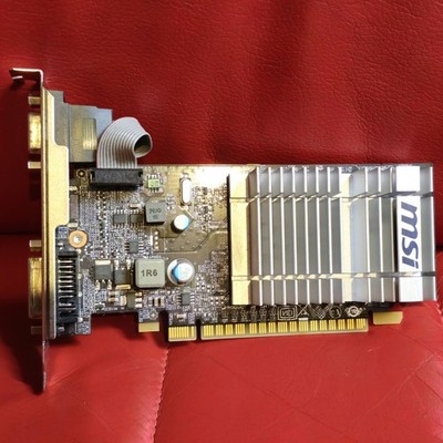 MSI GeForce 8400 GS Grafikkarte N8400GS-D512D