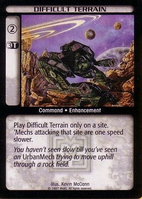 Difficult Terrain - Mercenaries - Battletech CCG