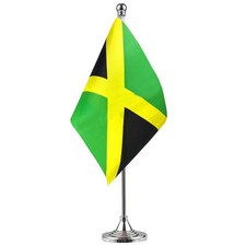 Jamaica Jamaican Table Flag,Desk Flag,Office Flag,International World Country...
