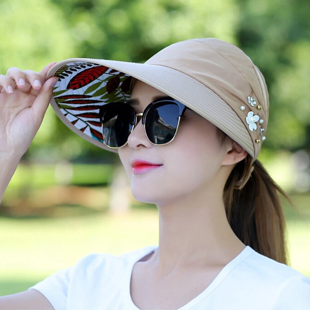 Stylish Foldable Womens Summer Hats 2021 For Women With Wide Brim