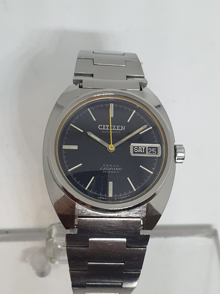 citizen leopard 26 jewels automatic 28800 37mm watch | eBay