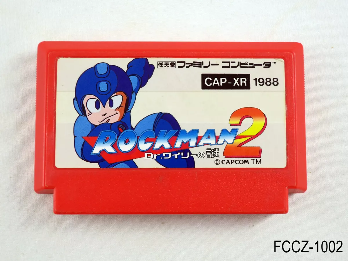Rockman 2 Famicom Japanese Import FC NES Mega Man II Japan Capcom JP US Seller Rockman 2 Famicom Japanese Import FC NES Mega Man II Japan Capcom JP US Seller