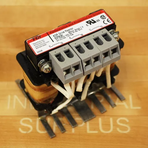 Trans-Coil Inc. KDRA3H KDR Drive Reactor, Motor Amps 7.6 - NEW