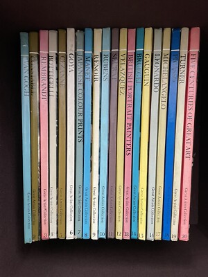 Collection Complète Great Artists 1971 - Volumes 1 à 20 Avec Planches Couleurs - État Correct
