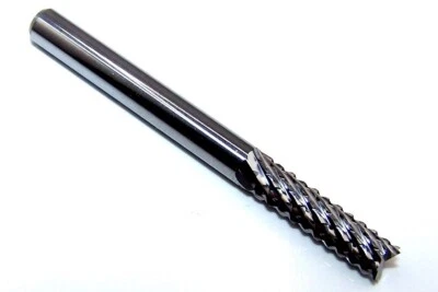 KYOCERA MICROTOOLS 3/16" (.1875") CARBIDE DIAMOND CUT ROUTER BURR - Fish Tail 2120-1875.2625F