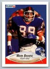 1990 Fleer - #64 Mark Bavaro