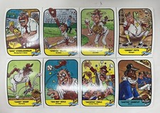 1991 Confex Wacky At Bats  - 8 Lot