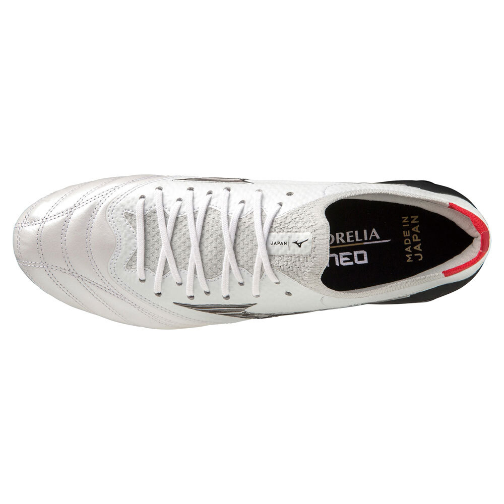 Mizuno Soccer Cleats MORELIA NEO 4 IV β beta JAPAN White / Black