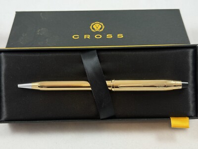 RARE! CROSS CENTURY II 10k GOLD FILLED/ROLLED GOLD BALLPOINT PEN