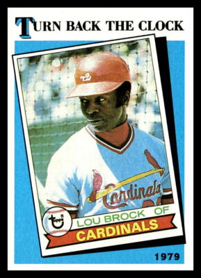 1989 Topps #662 Lou Brock St. Louis Cardinals Baseball Card | eBay