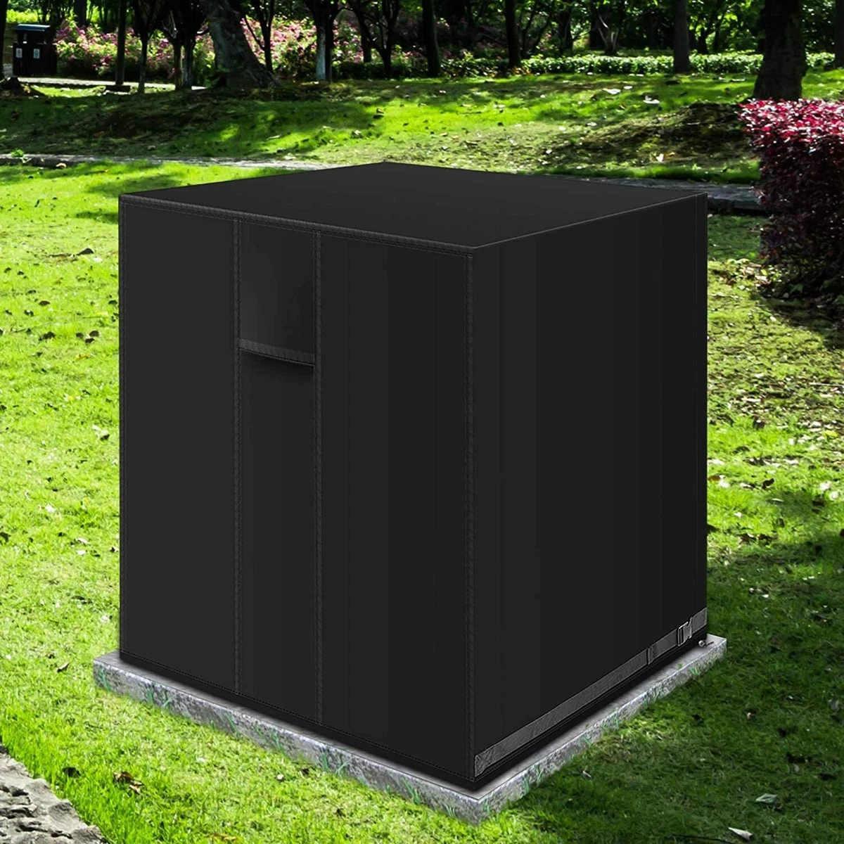 Rectangular outdoor air conditioner cover deals