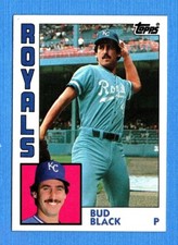 1984 Topps #26 Bud Black Royals