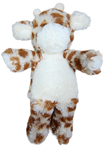 Child Mine Carters Lovey Security Plush Giraffe Cream Brown Tan Spot Animal - 第 1/2 張圖片